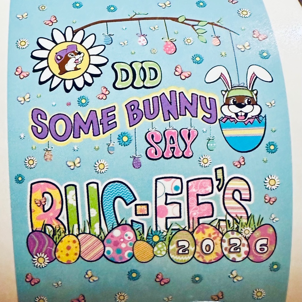 Buc-ee's Easter Blanket  2026 - 50in X 70in